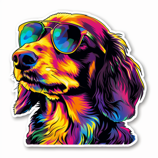 Dachshund Dog Vinyl Decal Sticker for Car, Laptop, Tumbler and more # F013032