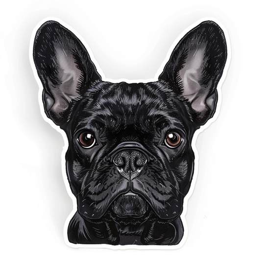French Bulldog Vinyl Decal Sticker for Car, Laptop, Tumbler and more # F07256