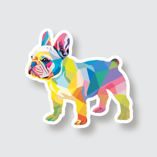 French Bulldog Vinyl Decal Sticker for Car, Laptop, Tumbler and more # F07393