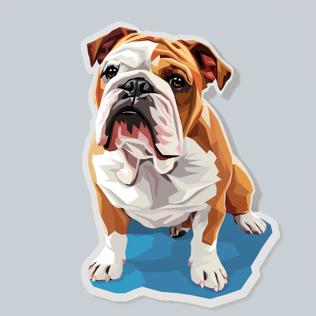 Bulldog Dog Vinyl Decal Sticker for Car, Laptop, Tumbler and more # F07251