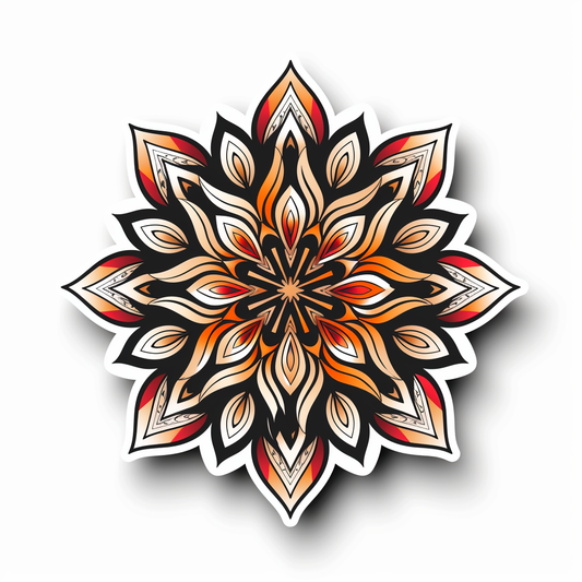 Mandala Vinyl Decal Sticker for Car, Laptop, Tumbler and more # F08258