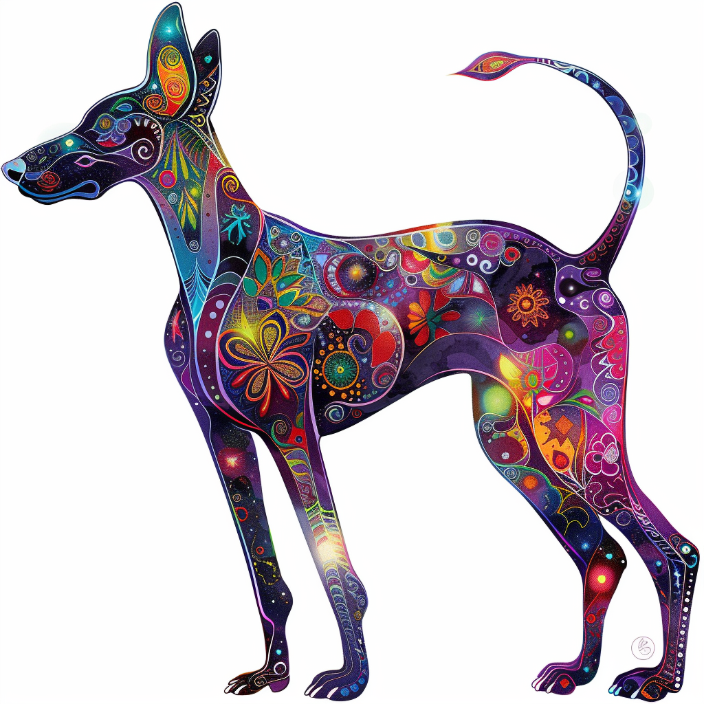 Great Dane Dog Expressive surreal Vinyl Decal Sticker for Car, Laptop, Tumbler and more # F022723