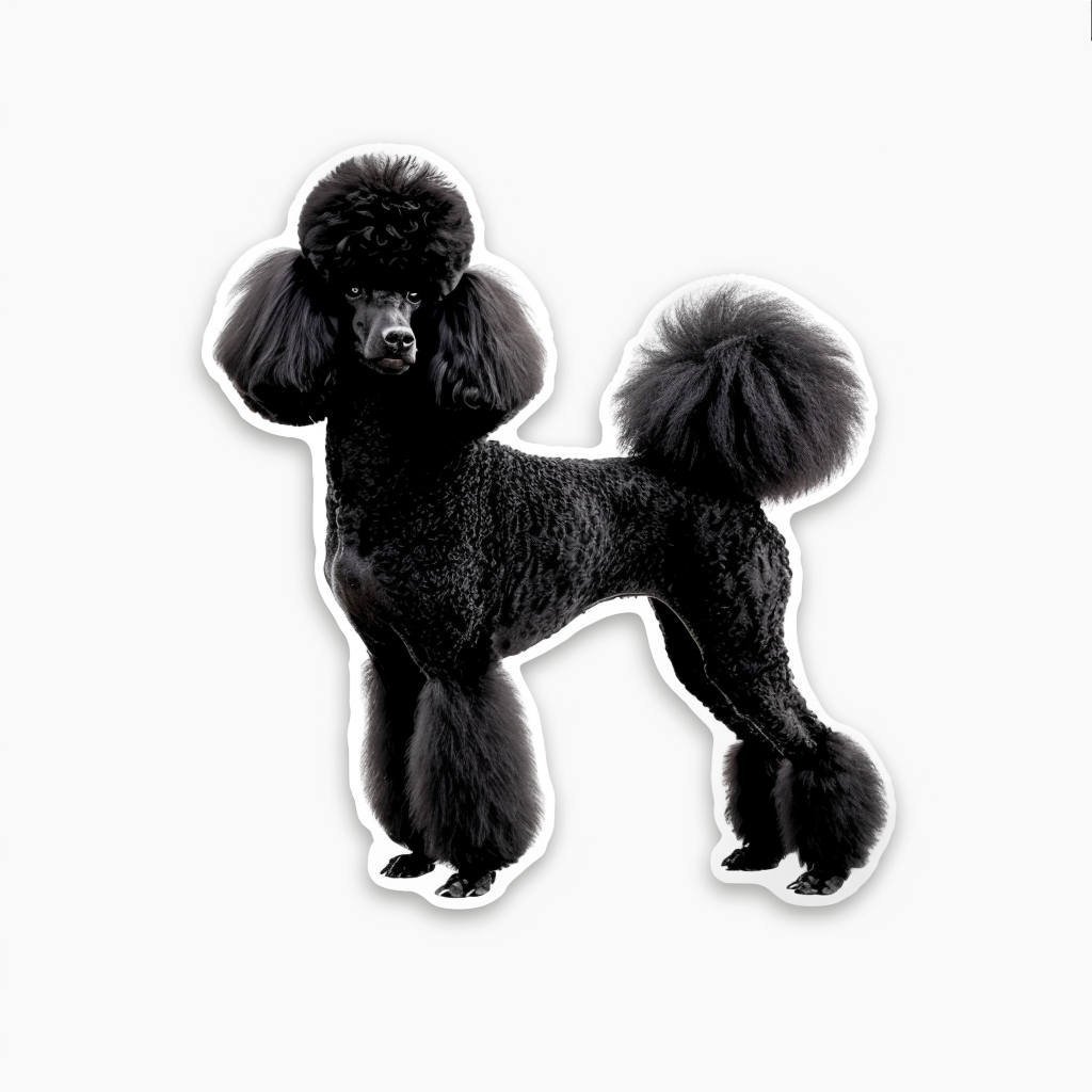 Poodle Dog Vinyl Decal Sticker for Car, Laptop, Tumbler and more # F012785