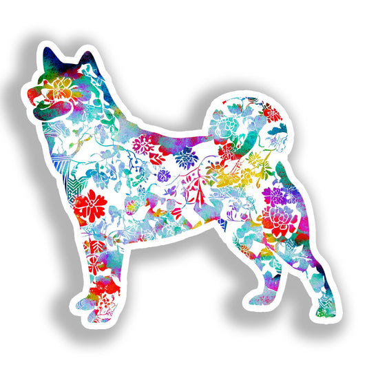 Akita Dog Vinyl Decal Sticker for Car, Laptop, Tumbler and more # A018847-4" x 4"