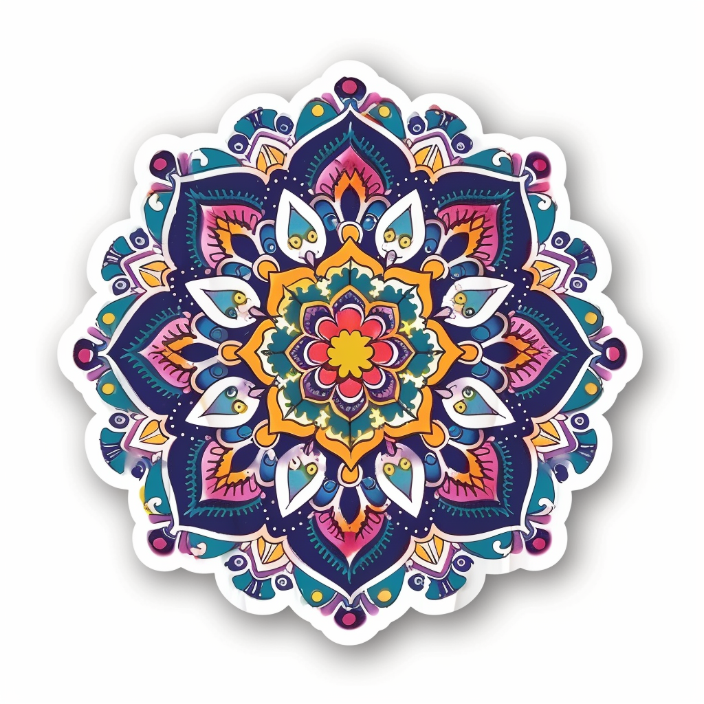 Mandala Vinyl Decal Sticker for Car, Laptop, Tumbler and more # F08191