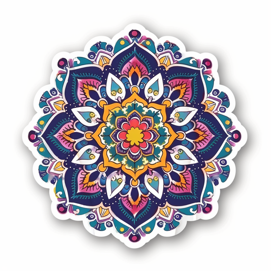 Mandala Vinyl Decal Sticker for Car, Laptop, Tumbler and more # F08191