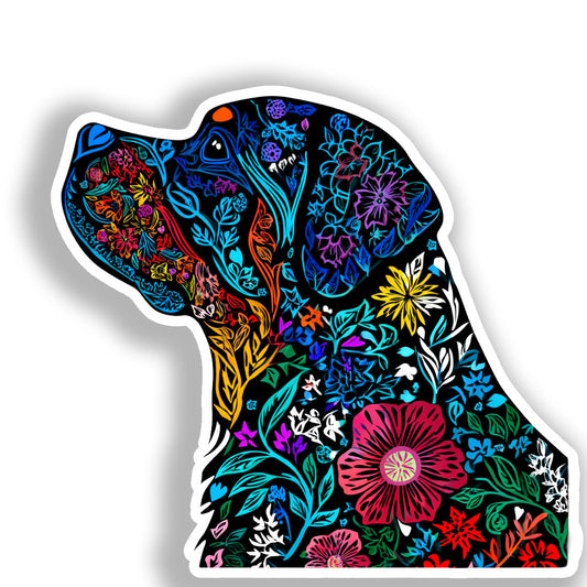 Rottweiler Dog Vinyl Decal Sticker for Car, Laptop, Tumbler and more # A017988-4" x 4"