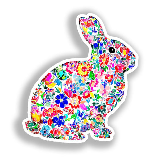 Rabbit   Vinyl Decal Sticker for Car, Laptop, Tumbler and more # A018429-4" x 4"