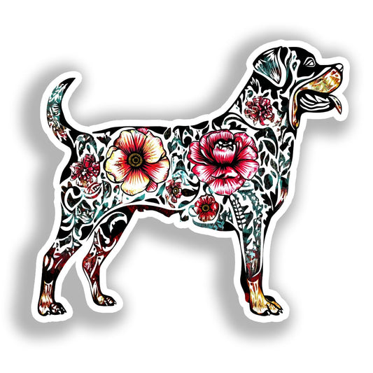 Rottweiler Dog Vinyl Decal Sticker for Car, Laptop, Tumbler and more # A019216-4" x 4"