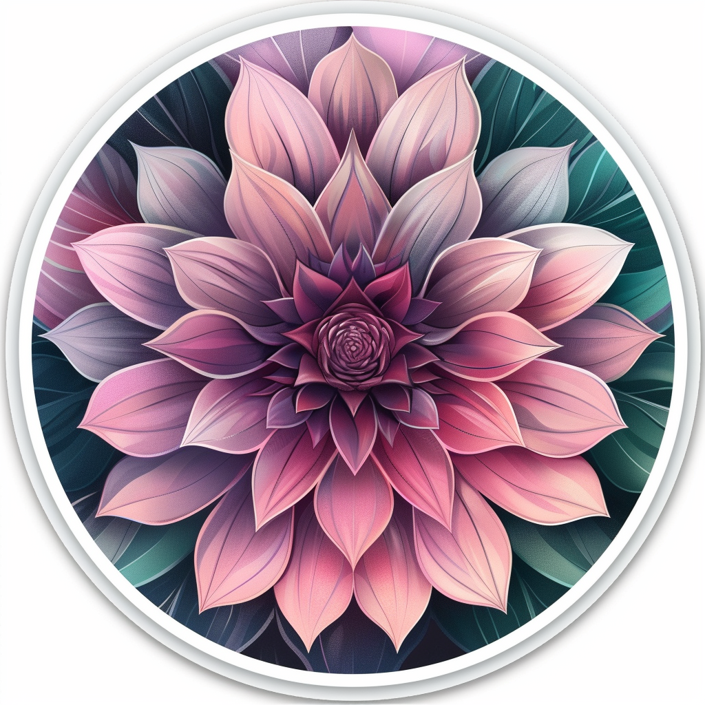 Mandala Vinyl Decal Sticker for Car, Laptop, Tumbler and more # F08100