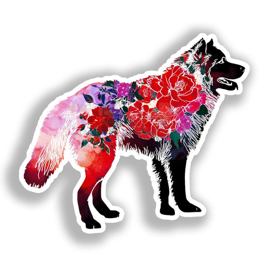 Large Breed Dog Vinyl Decal Sticker for Car, Laptop, Tumbler and more # A019435-4" x 4"