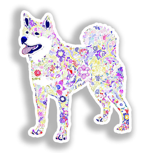 Akita Dog Vinyl Decal Sticker for Car, Laptop, Tumbler and more # A018824-4" x 4"