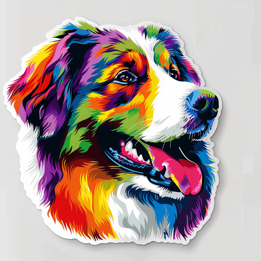 Great Pyrenees dog  Vinyl Decal Sticker for Car, Laptop, Tumbler and more # F023525