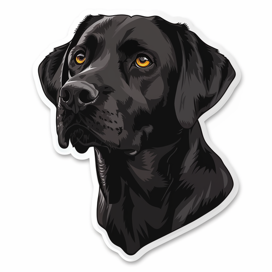Labrador Retriever Dog Vinyl Decal Sticker for Car, Laptop, Tumbler and more # F07531