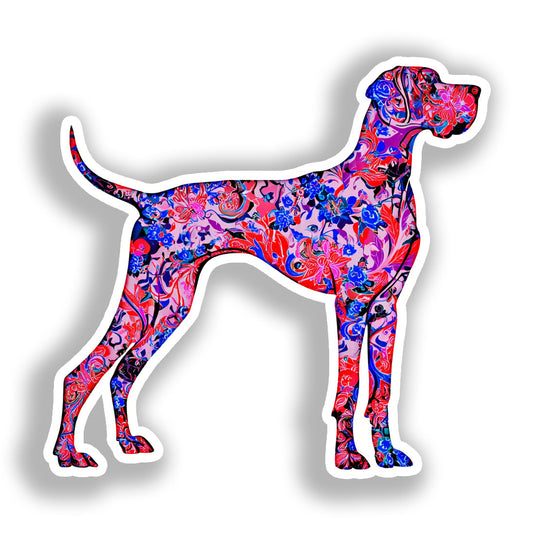 Great Dane Dog Vinyl Decal Sticker for Car, Laptop, Tumbler and more # A019500-4" x 4"