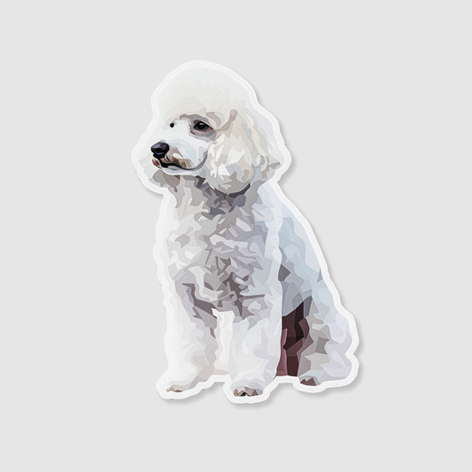 Poodle Dog Vinyl Decal Sticker for Car, Laptop, Tumbler and more # F07180