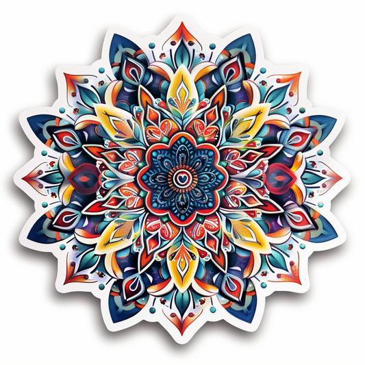 Mandala Vinyl Decal Sticker for Car, Laptop, Tumbler and more # F08075