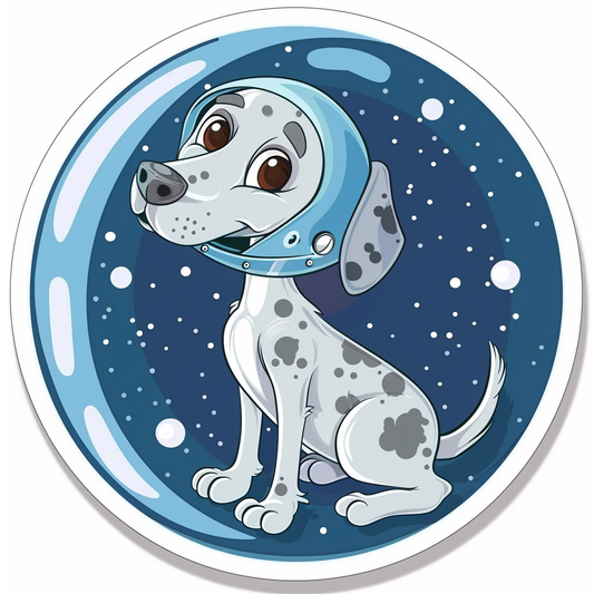 Great Dane Dog Expressive surreal Vinyl Decal Sticker for Car, Laptop, Tumbler and more # F022837