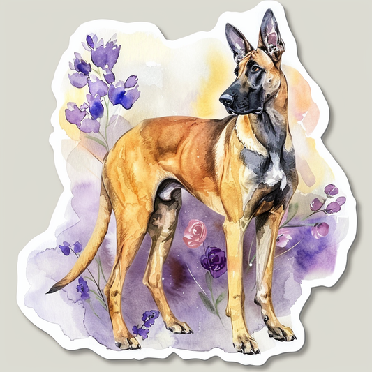 Great Dane Dog Expressive surreal Vinyl Decal Sticker for Car, Laptop, Tumbler and more # F022885