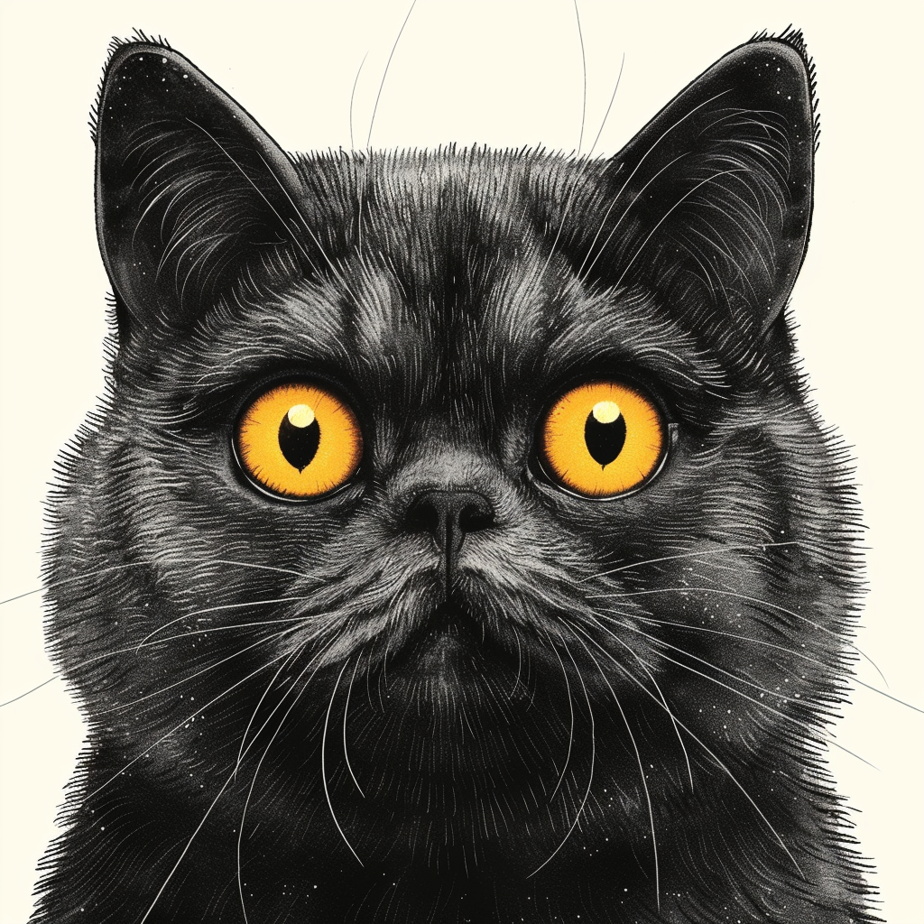 British Shorthair cat Vinyl Decal Sticker for Car, Laptop, Tumbler and more # F07553