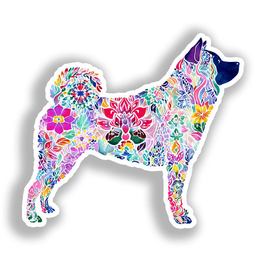Akita Dog Vinyl Decal Sticker for Car, Laptop, Tumbler and more # A018849-4" x 4"