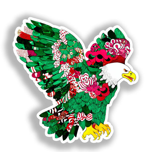 Eagle Vinyl Decal Sticker for Car, Laptop, Tumbler and more # A018531-4" x 4"