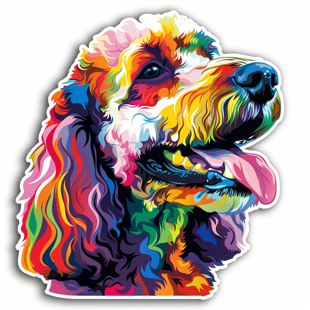 Poodle Dog Vinyl Decal Sticker for Car, Laptop, Tumbler and more # F012654