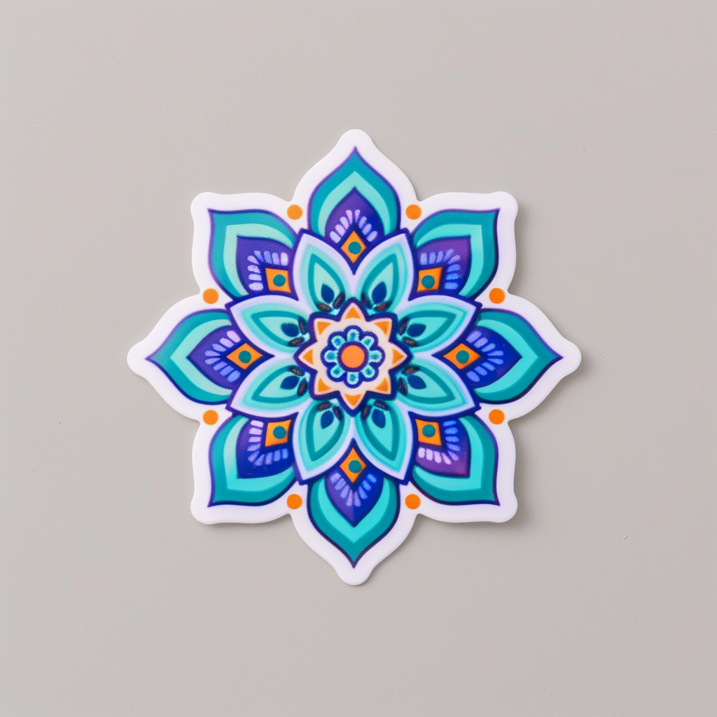Mandala Vinyl Decal Sticker for Car, Laptop, Tumbler and more # F08224