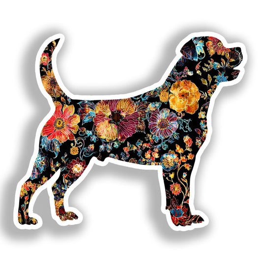 Rottweiler Dog Vinyl Decal Sticker for Car, Laptop, Tumbler and more # A018250-4" x 4"