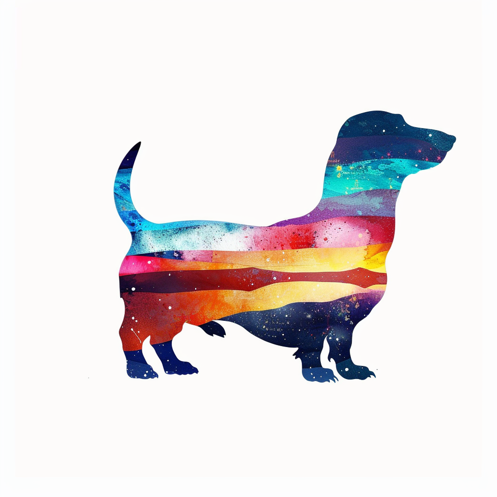 Dachshund Dog Vinyl Decal Sticker for Car, Laptop, Tumbler and more # F013079