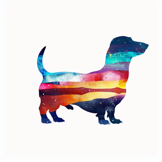 Dachshund Dog Vinyl Decal Sticker for Car, Laptop, Tumbler and more # F013079