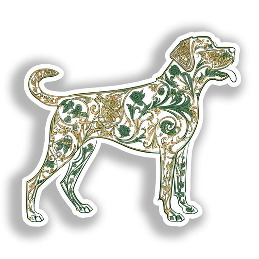 Rottweiler Dog Vinyl Decal Sticker for Car, Laptop, Tumbler and more # A017969-4" x 4"
