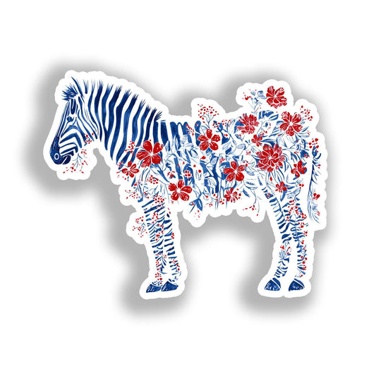 Zebra   Vinyl Decal Sticker for Car, Laptop, Tumbler and more # A018388-4" x 4"