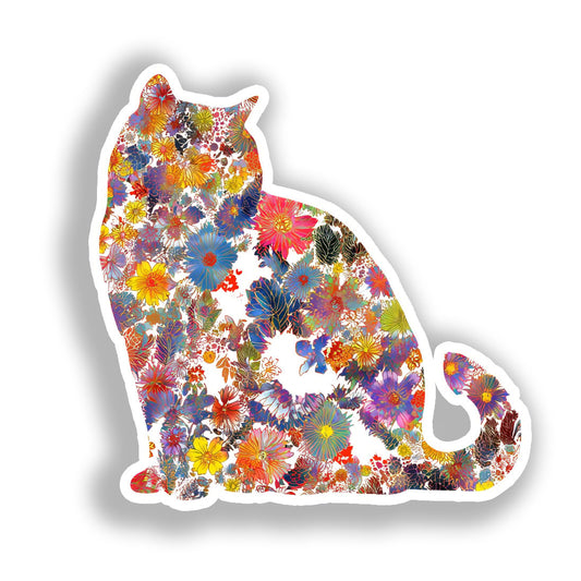 British Shorthair Cat Vinyl Decal Sticker for Car, Laptop, Tumbler and more # A018935-4" x 4"