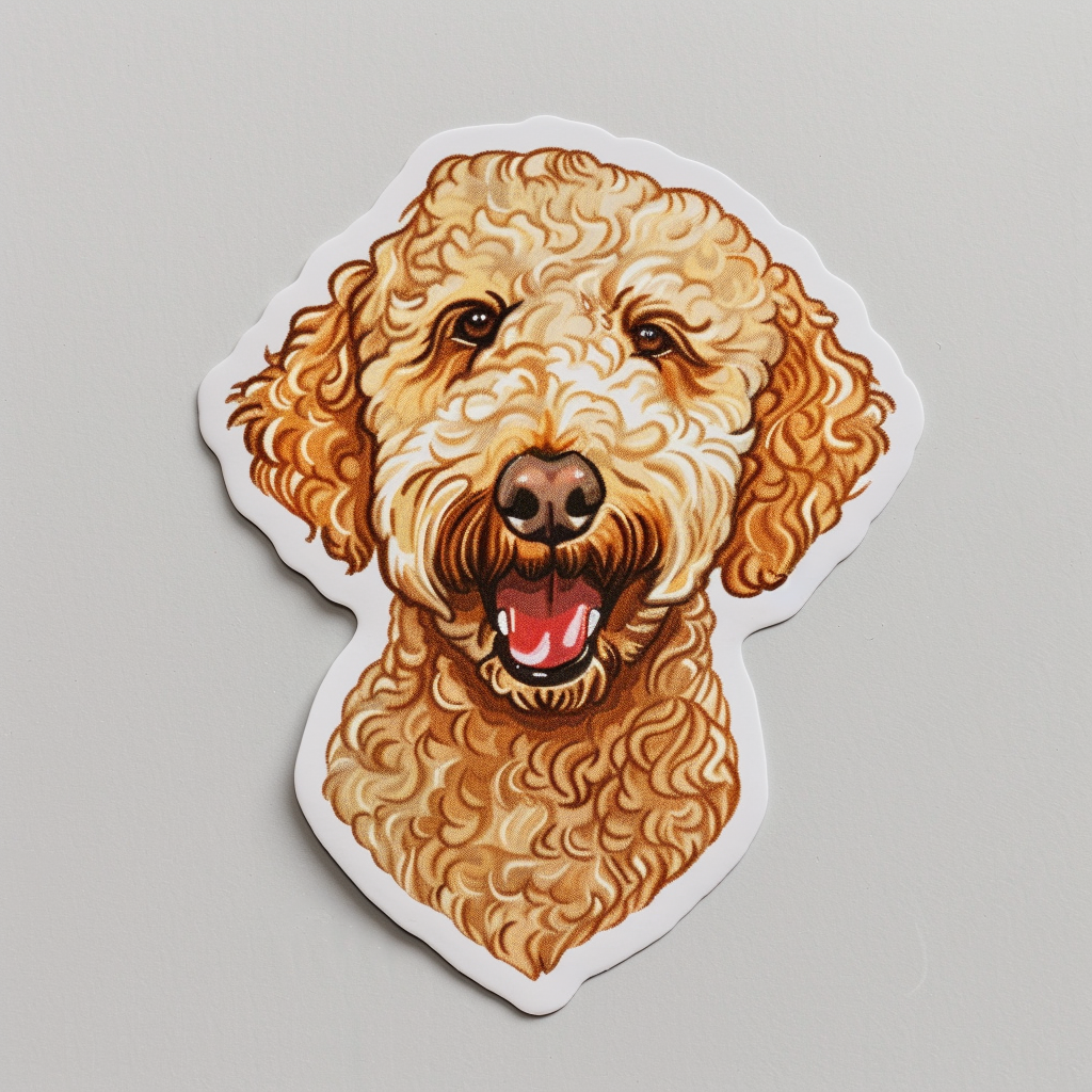 Poodle Dog heartcore Vinyl Decal Sticker for Car, Laptop, Tumbler and more # F012329