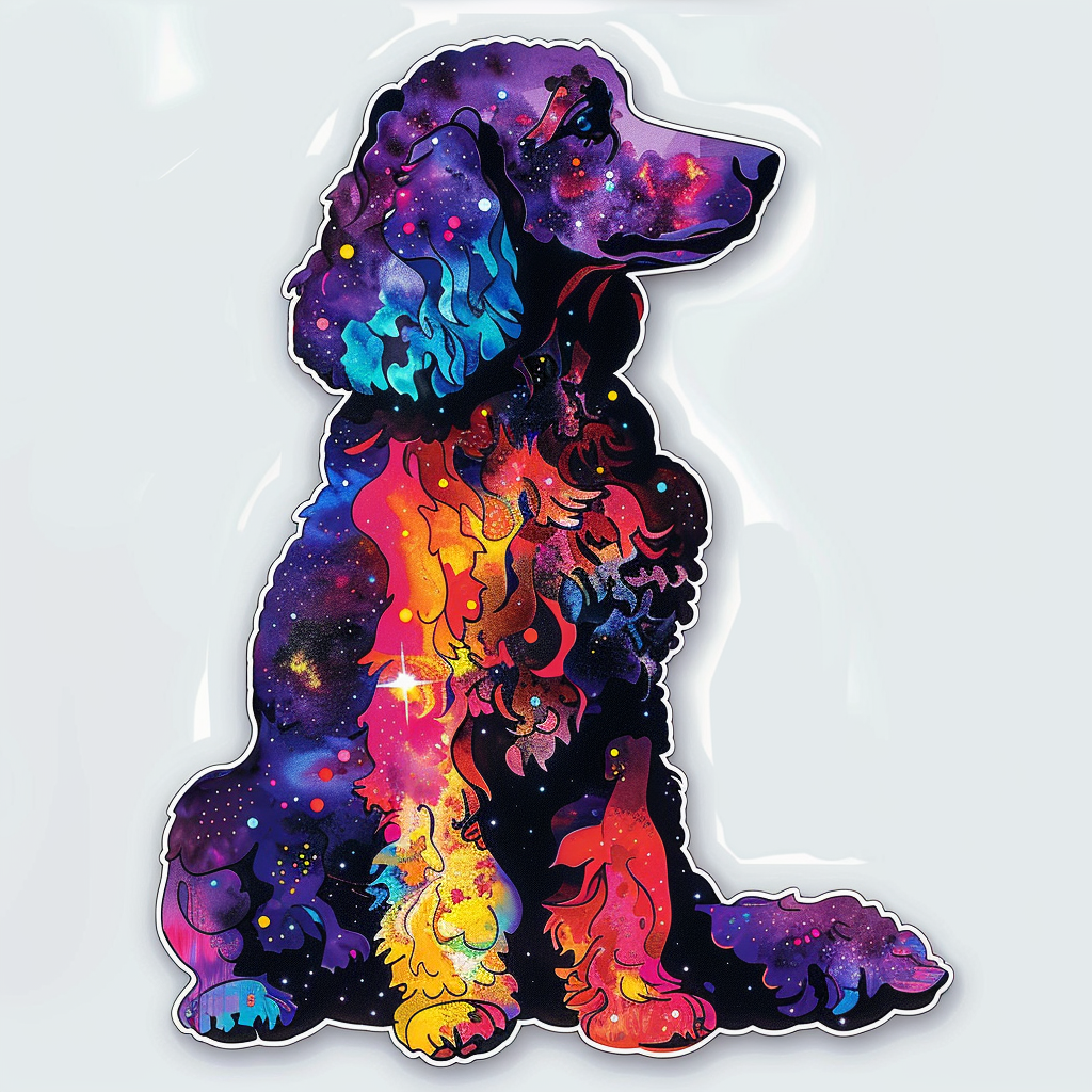 Poodle Dog Vinyl Decal Sticker for Car, Laptop, Tumbler and more # F012663