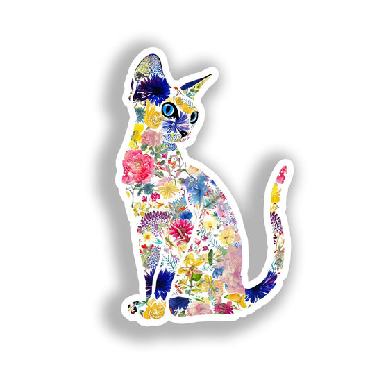 Devon Rex Cat Vinyl Decal Sticker for Car, Laptop, Tumbler and more # A019719-4" x 4"