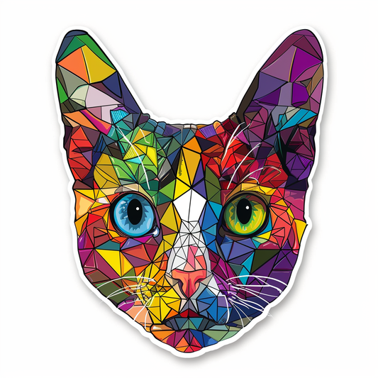 Devon Rex Cat Vinyl Decal Sticker for Car, Laptop, Tumbler and more # F09795