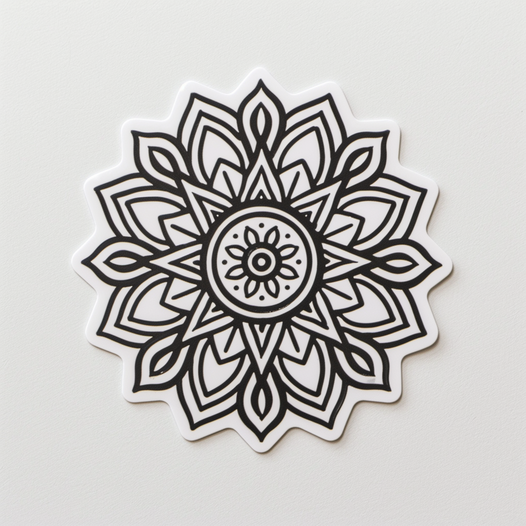 Mandala Vinyl Decal Sticker for Car, Laptop, Tumbler and more # F08086