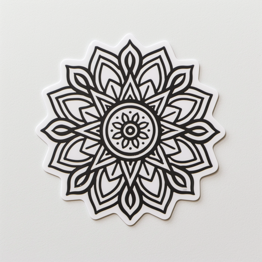Mandala Vinyl Decal Sticker for Car, Laptop, Tumbler and more # F08086