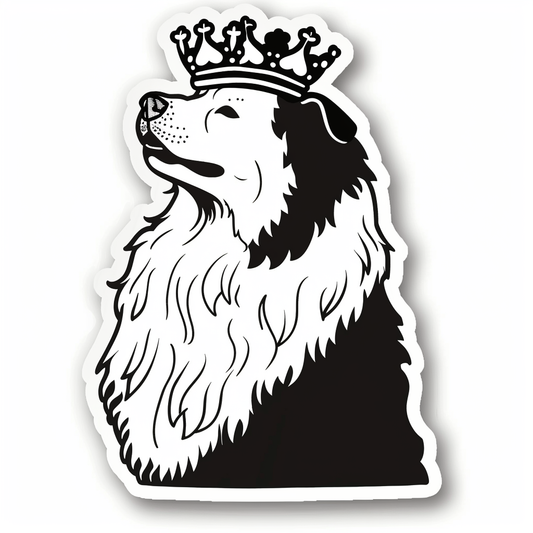 Sticker of Great Pyrenees dog  Vinyl Decal Sticker for Car, Laptop, Tumbler and more # F023638