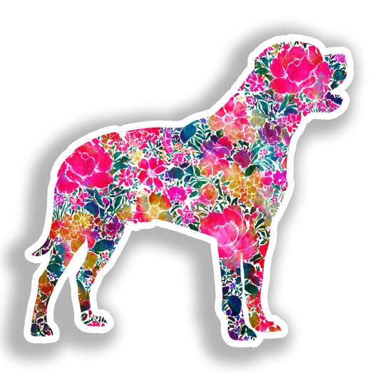 Large Breed Dog Vinyl Decal Sticker for Car, Laptop, Tumbler and more # A019430-4" x 4"