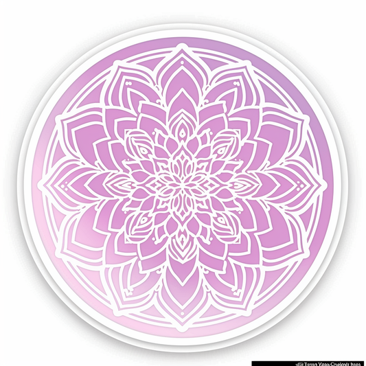 Mandala Vinyl Decal Sticker for Car, Laptop, Tumbler and more # F08223