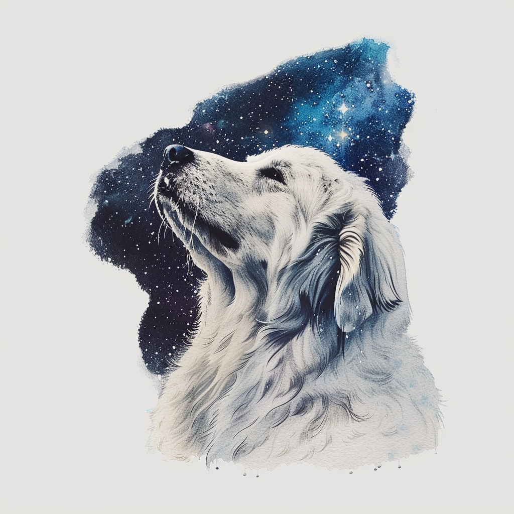 Great Pyrenees dog  Vinyl Decal Sticker for Car, Laptop, Tumbler and more # F023524