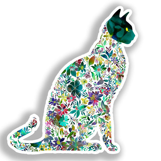 Burmese Cat Vinyl Decal Sticker for Car, Laptop, Tumbler and more # A018914-4" x 4"