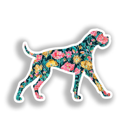 Boxer Dog Vinyl Decal Sticker for Car, Laptop, Tumbler and more # A018983-4" x 4"