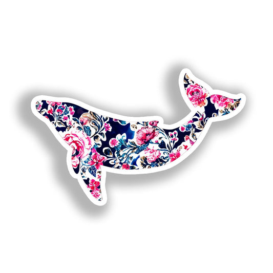 Whale   Vinyl Decal Sticker for Car, Laptop, Tumbler and more # A018423-4" x 4"