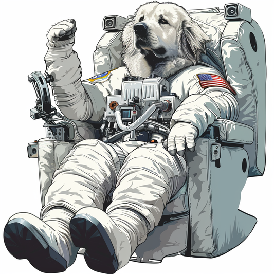 Sticker of Great Pyrenees dog  Vinyl Decal Sticker for Car, Laptop, Tumbler and more # F023592