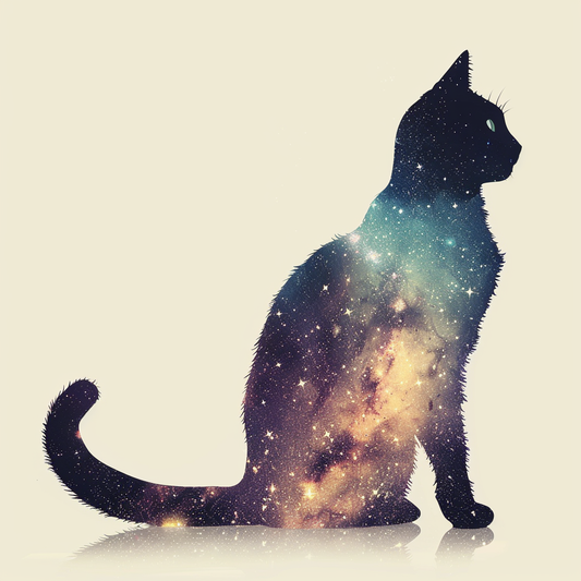 American Shorthair Cat majestic Expressive surreal Vinyl Decal Sticker for Car, Laptop, Tumbler and more # F018871