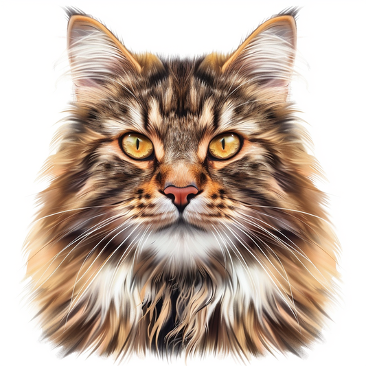Maine Coon cat Vinyl Decal Sticker for Car, Laptop, Tumbler and more # F07549